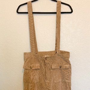 Corduroy Overalls without Bib